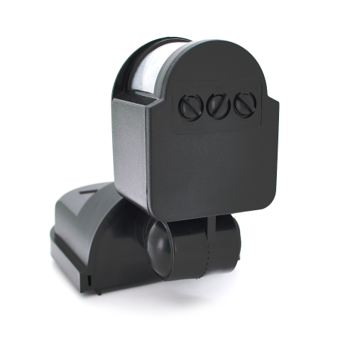 Датчик руху BC-806 накладний для включення освітлення, 220В, Black