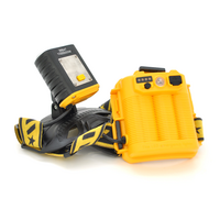 Налобний ліхтарик HPH-W647, 5W, 2*P50, 4 режими, корпус-пластик, водостійкий, ip44, живлення 2*18650, USB кабель, 6400K, BOX