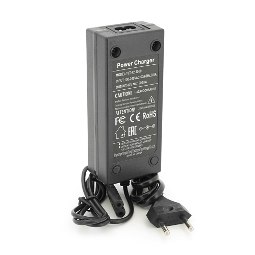 Електросамокат Voltronic E-Scooter DS3 (Li-ion battery 36V 13 Ah 350Wh), колеса 10&amp;quot;(speed 30km / dist 40km) СЗУ 42V / 1.5A, 110*42*115cm, Black