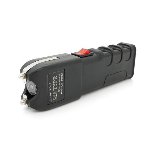 Ліхтар-відлякувач ручний BAILONG OCA TW-928, 1LED 5730, струм 12000KV, 1W, 1 режим, Li-ion вбудований, Black, IP44, кабель живлення, 165х46х30мм, BOX