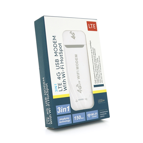 4G модем (LTE) B1 / 3 / 5 / 7 / 8 / 20 / 40, USB, BOX