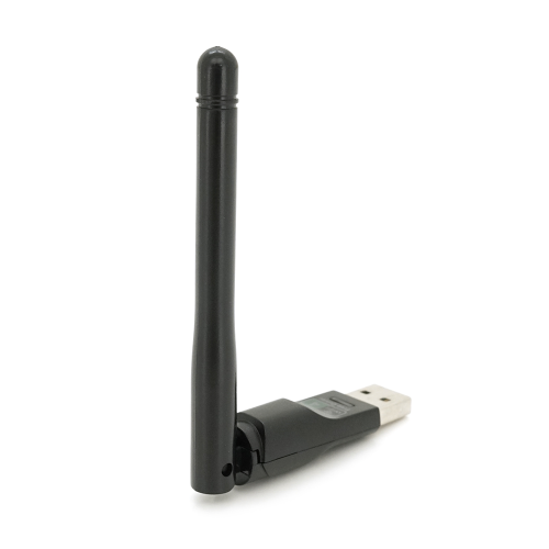 Бездротовий мережевий адаптер з антеною 10см Wi-Fi-USB LV / CL-UW07BT - 8723DU, 802.11bgn, 150MB, 2.4 GHz, WIN7 / XP / Vista / 2K / MAC / LINUX, Blister Q