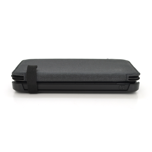 Power bank 12000 mAh Solar, Input:5V / 1A(microUSB), Output:5V / 2,1А(2хUSB), rubberized case, Black, BOX