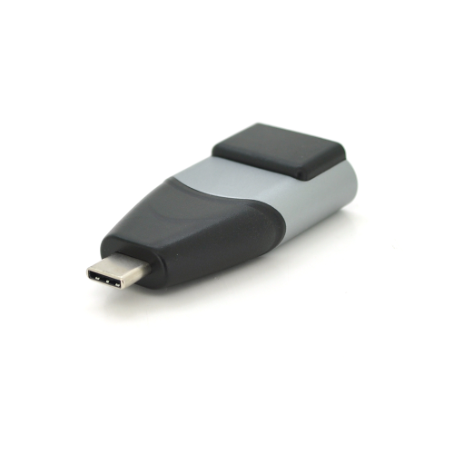 Перехідник Type-C (тато) / VGA (мама), Black