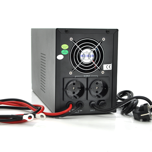 ДБЖ з правильною синусоїдою VIR-ELECTRIC NB-T102 LCD 1500VA(1000Вт), 12V під зовнішню батарею, струм заряду 25А, (375х130х190) Q1