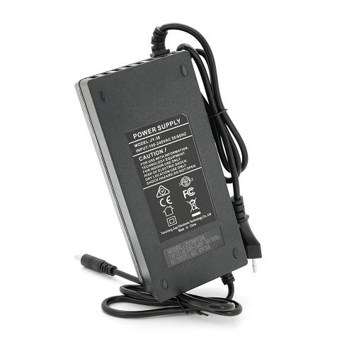 Зарядний пристрій для акумуляторів Li-ion 36V3A(42V),10S,штекер 5.5*2.5,з індикацією,BOX