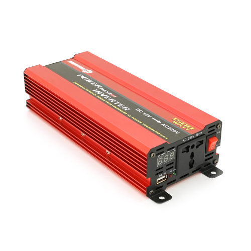 Інвертор напруги NV-1500 (900Вт)+LCD, 12 / 220V, approximated, 1 універсальна розетка, клем, Box