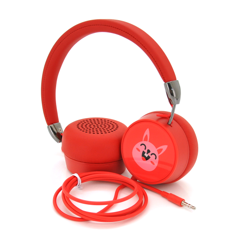 Навушники провідні GORSUN GS-771, Red, Blister