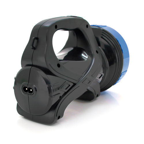 Ліхтар пошуковий Gold-Polise GP-625, 25+9LED T6, 10W, 1+1 режим, 1800mah, Black, IP40, кабель 220В, 200х120х140мм, BOX