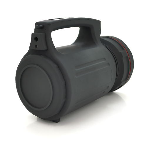 Ліхтар пошуковий Gold Silver GS-8006, 1LED T6, 15W, 4 режими, 8000mah, Black, IP40, СЗУ+АЗУ, 195х100х140мм, BOX