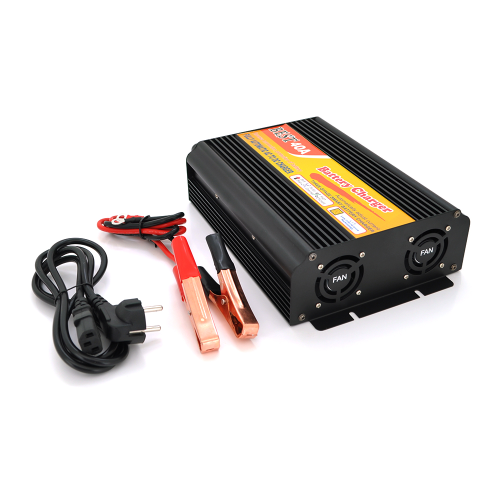 Зарядний пристрій для акумулятора YT2440 24В 40A, корпус метал, Box