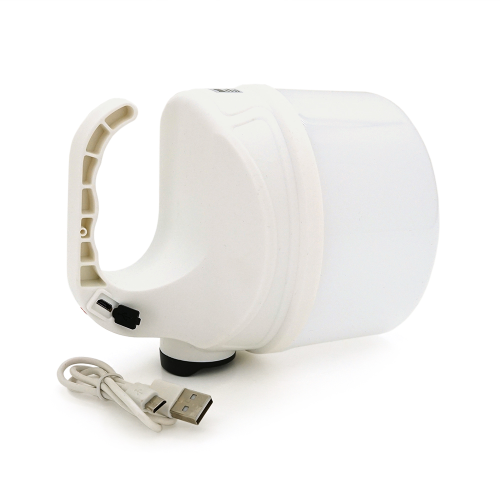 Ліхтарик для кемпінгу Panther PT-8806, 1+3 режими, корпус-пластик, ударостійкий, ip44, вбудований акум 6000mAh, USB кабель, White, BOX