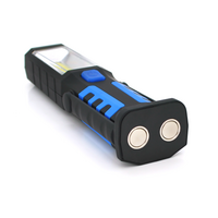 Ліхтар інспекційний Watton WT-293, 16 SMD LED, 3 режими роботи, зарядка від 5V, акумулятор 18650, корпус-пластик, магніт, гак, color mix, BOX