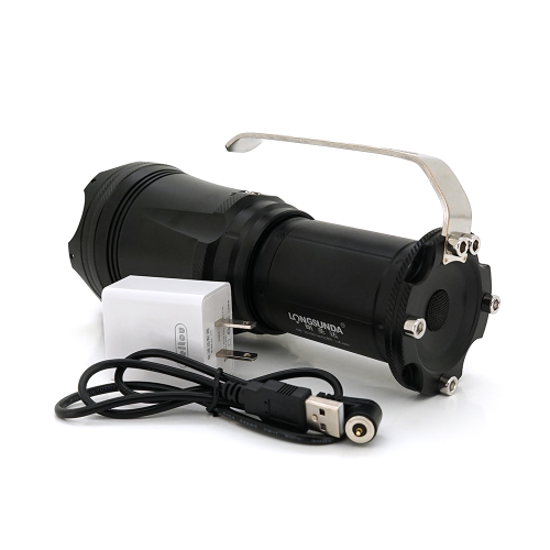 Ліхтар пошуковий Longsunda SJ-1216, XHP70, 35W, 4 режими, 10400mah, Black, IP40, СЗУ, 200х75х100мм, BOX