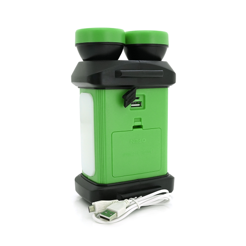 Ліхтар пошуковий SW-8802, 1LED+COB T6, 5W, 2+1+1 режим, 3600mAh, Black / Blue, IP40, USB кабель+4*LR06(немає в комплекті), 190х110х130мм, BOX