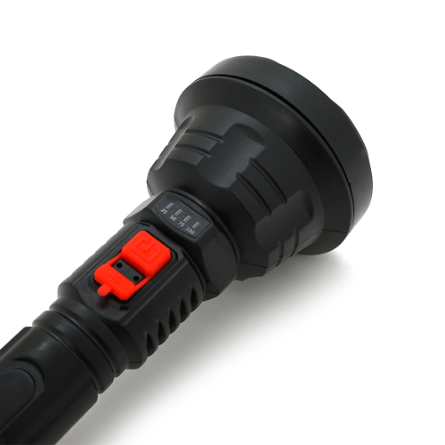 Ліхтар ручний Bailong BL-826, 1LED, OSL LED, 3W, 3 режими, вбудований АКБ / 2000mah, Black, IP44, кабель USB-micro, 260х82х36мм, BOX