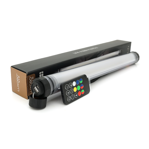 Лампа для кемпінгу LUXCEO P7RGB, 8W, 12 режимів, пульт, корпус-пластик, водостійкий, ip68, вбудований акум 10400mAh, USB кабель, 5750K, BOX