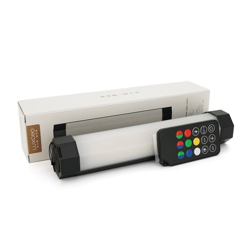 Лампа для кемпінгу LUXCEO P200RGB, 6W, 12 режимів, пульт, корпус-пластик+метал, водостійкий, ip44, вбудований аккум 4000mAh, USB кабель, 6000K, BOX