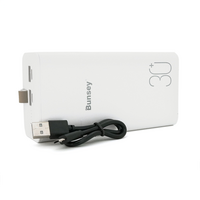 PowerBank Bunsey BY-40 30000mAh, Input:MicroUSB+Type-C, Output:2USB / Type-C, QC22.5W / PD20W, White