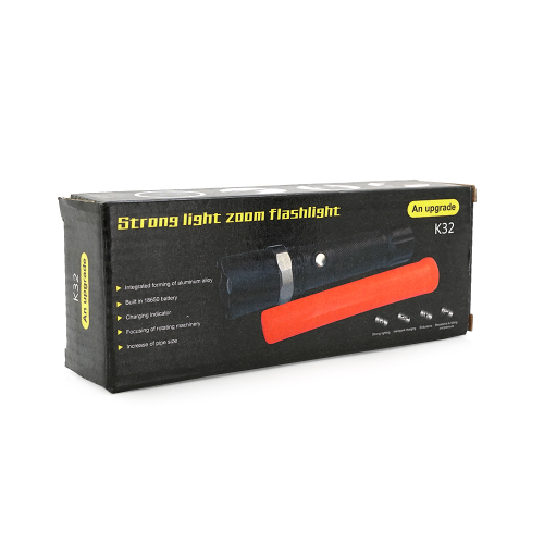 Ліхтарик ручний BL-8626A-XPE, 1 режим, живлення акумулятор 18650 або 3*AAA (немає в комплекті), Box