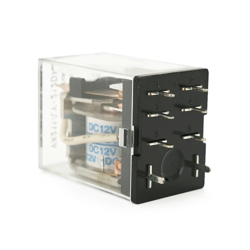 Реле YX211 / LY-212DP. power relay, DC12V 10A 30VDC 250VAC 30*20*27mm
