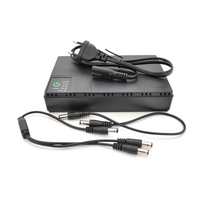ДБЖ UPS-36W DC1036P для роутерів / комутаторів / PON / POE-430, 5 / 9 / 12V, 1A / 2А, 10400мAh, Black, BOX