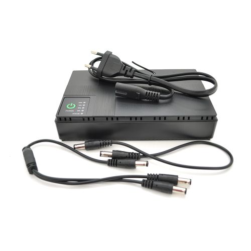ДБЖ UPS-36W DC1036P для роутерів / комутаторів / PON / POE-430, 5 / 9 / 12V, 1A / 2А, 10400мAh, Black, BOX