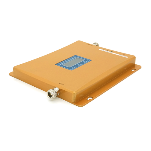 Підсилювач GSM306-3G-4G 900 / 1800 / 2100МГц. Підсилювач тридіапазонний (1000-2000м.кв). Gold