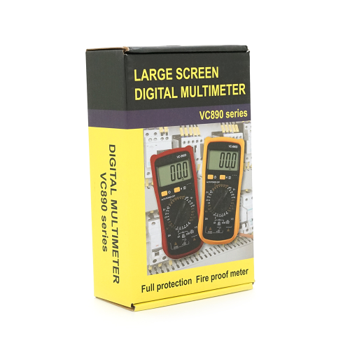 Мультиметр XTMAX VC890D, вимірювання: V, A, R, С, F, з ємнісним діодом