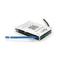 BMS плата JK-BD4A17S4P Li-Ion / LiFePo4 / LTO 7S-17S, 40A, CAN / RS485, 2.8m&amp;Omega;, Bluetooth, Ballance 0.4A + кнопка