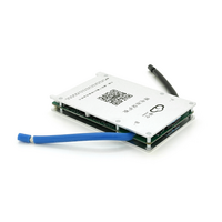 BMS плата JK-BD6A24S6P Li-Ion / LiFePo4 / LTO 7S-24S, 60A, CAN / RS485, 1.53m&amp;Omega;, Bluetooth, Ballance 0.6A + кнопка