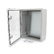 Бокс міцний з ABS пластику з монтажною панеллю 500х400х180, з прозорими дверцятами, IP65