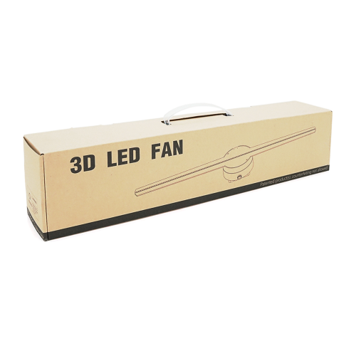 Світлодіодний голографічний проектор-голограма Merlion Z1, 12V / 20W, 450*224dpi, кут огляду 176&amp;deg;, LED: 2*112, 42*42cm