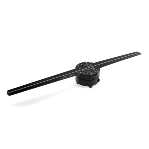 Світлодіодний голографічний проектор-голограма Merlion Z2, 12V / 36W, 1024*384dpi, угол обзора176&amp;deg;, LED: 2*192, 42*42cm