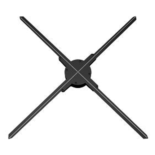 Світлодіодний голографічний проектор-голограма Merlion Z3H, 12V / 60W, 1600*960dpi, угол обзора170&amp;deg;, LED: 4*240, 64*64cm