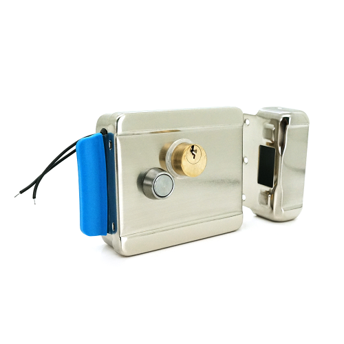 Електромеханічний замок YOSO, 12V, сталевий корпус, &amp;quot;лівий&amp;quot;, Q20 (175*106*80) 1,28кг (148*107*60)