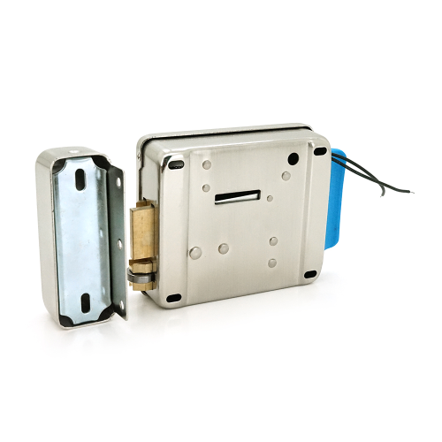 Електромеханічний замок YOSO, 12V, сталевий корпус, &amp;quot;лівий&amp;quot;, Q20 (175*106*80) 1,28кг (148*107*60)