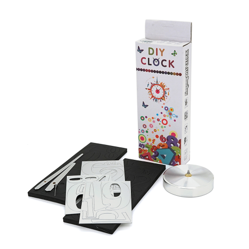 Настінний 3D годинник ZH17520, 120cm, Silver