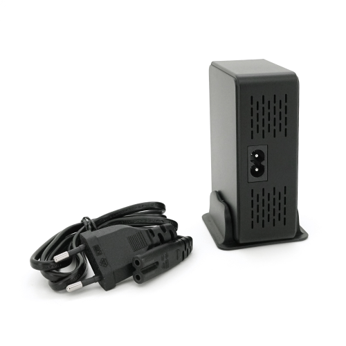 Зарядна станція V-818H потужністю 120W, Output: 3USB+3Type-C, DC: 5V / 3, 9V / 3A, 12V / 3A, 20V / 3.25A, Black