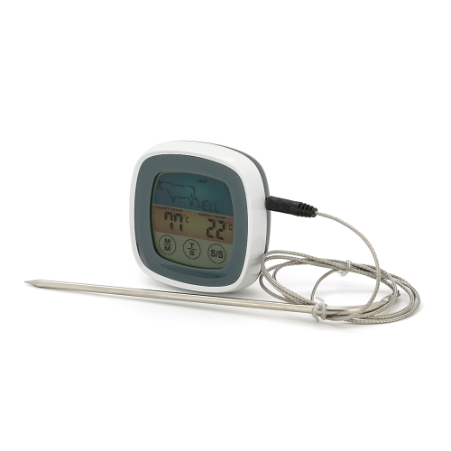 Термометр для їжі EN2022 з виносним щупом, Silver-White