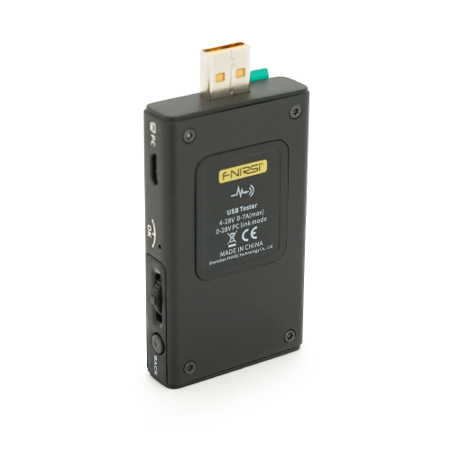 USB тестер Fnirsi FNB58 напруги (4-28V) та струму (0-7A), Box