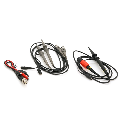 Двоканальний осцилограф FNIRSI 1014D, 100MHz, високовольтний щуп P4100, Box