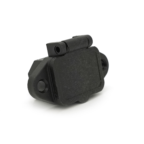 Триконтактний роз&apos;єм AC04 тато з кришкою, 250V, 10A, під викруткову збірку, Q200