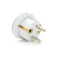 Перехідник на євророзетку TEFAL-трійник White 16A, в упаковці 20 штук, ціна за штуку, Q1000