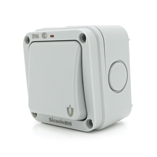 Вимикач одинарний зовнішнього монтажу SL-1, водонепроникний, IP66, AC: 110-250V, 10A, Grew