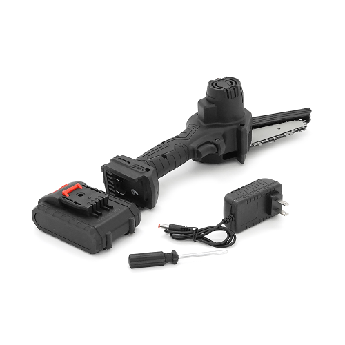 Акумуляторна ланцюгова пилка Baiyi 450W + перехідник, 3000rpm