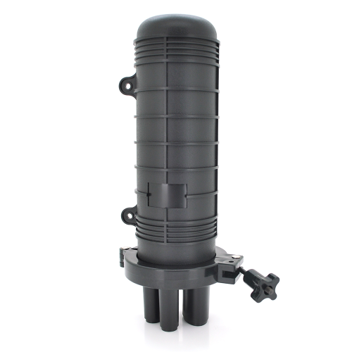 Муфта оптична Merlion ML-OP-F105H-72C, герметична, 4 введення, до 3-х касет, до 72 зварок, матеріал PP