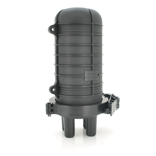 Муфта оптична Merlion ML-OP-F101H-24C, герметична, 4 введення, до 4-х касет, до 24 зварок, матеріал PP