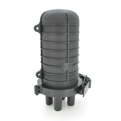 Муфта оптична Merlion ML-OP-F101H-48C, герметична, 4 введення, до 4-х касет, до 48 зварок, матеріал PP