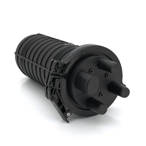 Муфта оптична Merlion ML-OP-F102H-48C, герметична, 4 введення, до 4-х касет, до 48 зварок, матеріал PP